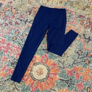 VICTORIA'S SECRET Sport Blue Skinny Yoga Pants M
